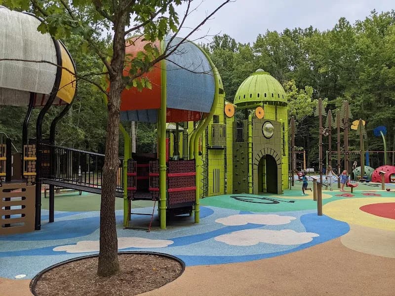 View of Watkins Regional Park in Washington DC, DC