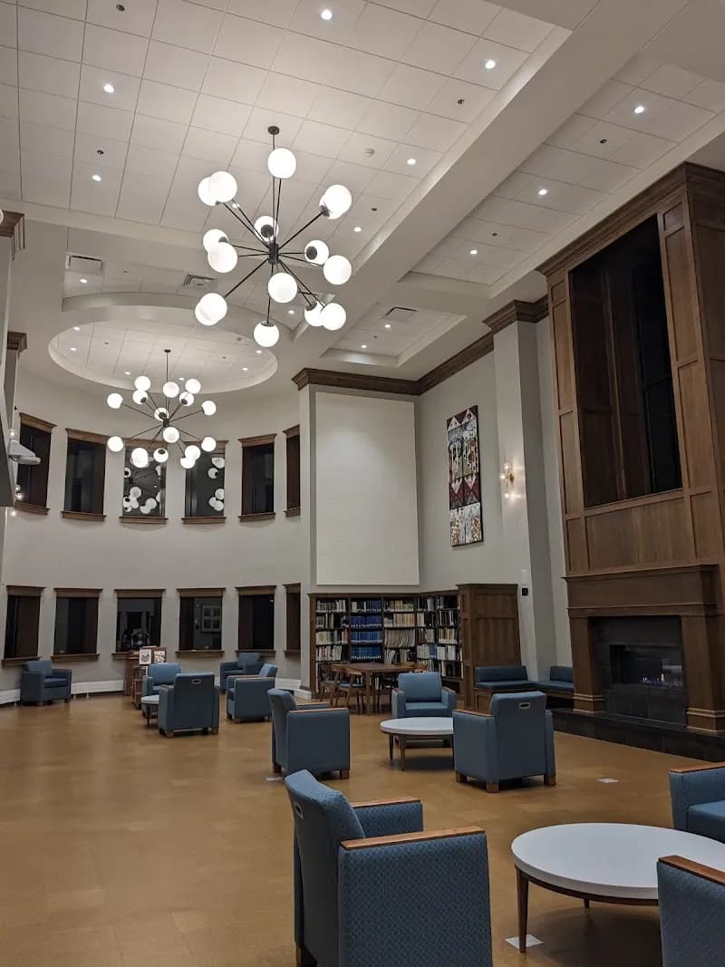 View of Waukesha Public Library in Waukesha, WI