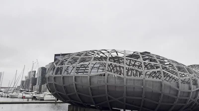 View of Webb Bridge in Docklands, VIC