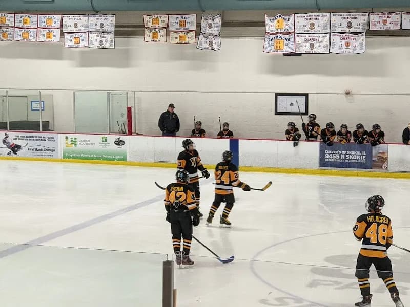 View of Weber Leisure Center in Skokie, IL