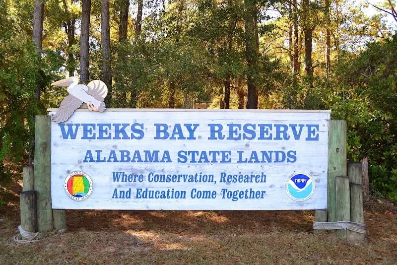 Weeks Bay National Estuarine Research Reserve tourist attraction in Valley Head, AL