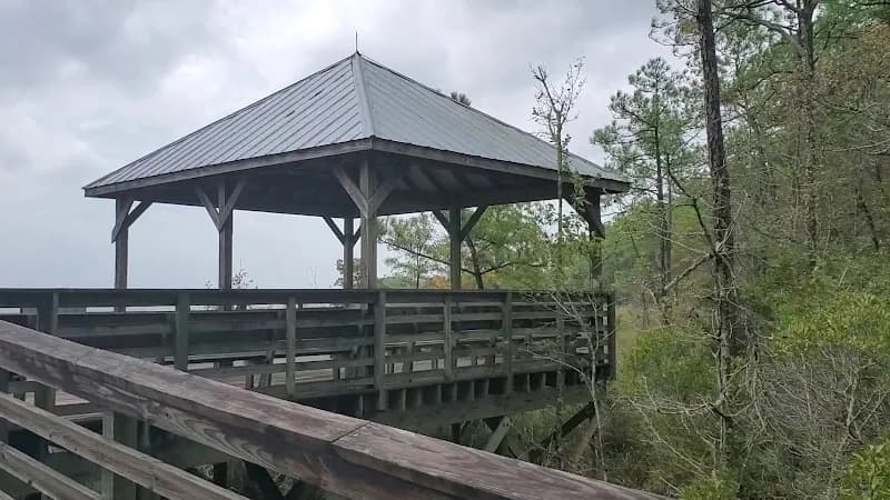 View of Weeks Bay National Estuarine Research Reserve in Valley Head, AL