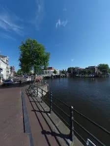 View of Weesperzijde in Weesp, NH
