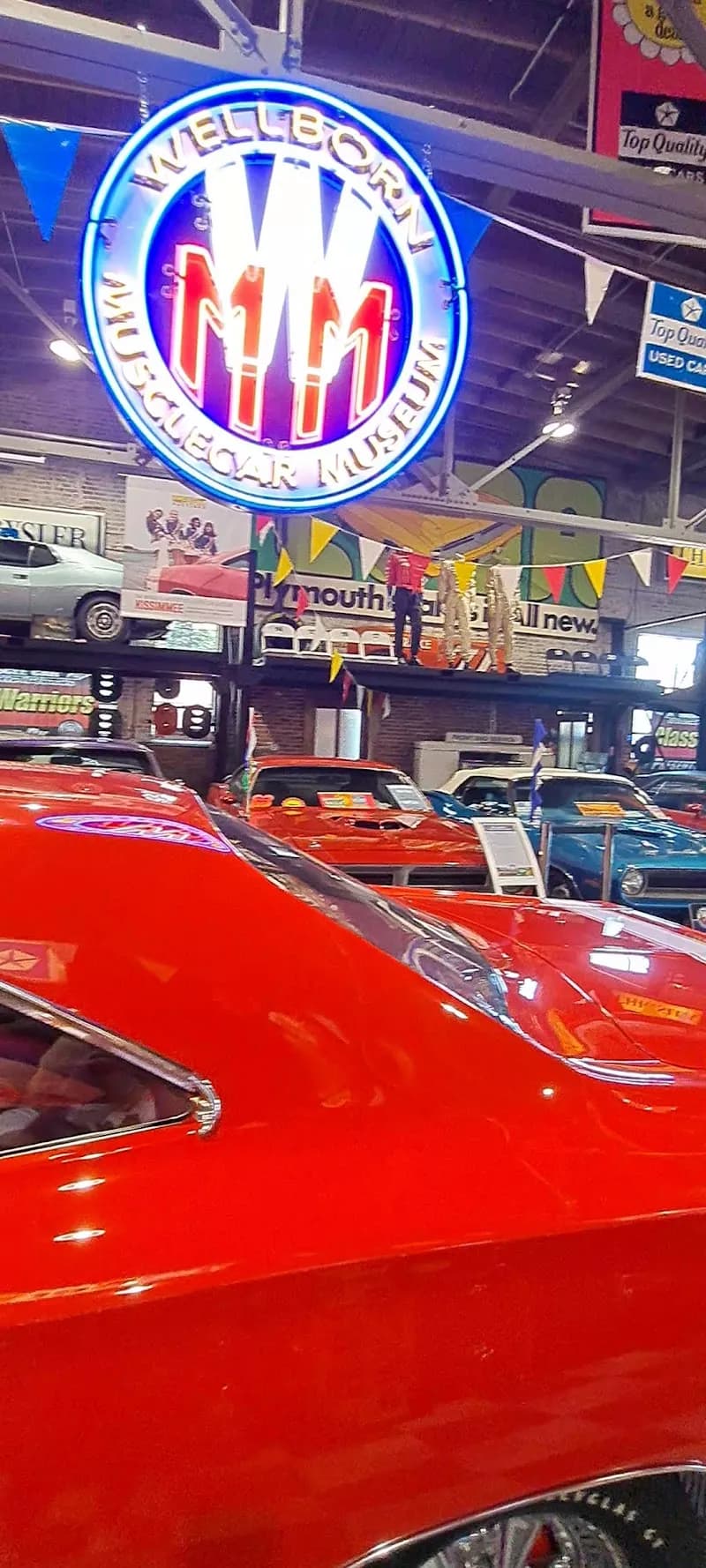 View of Wellborn Musclecar Museum in East Auburn, AL