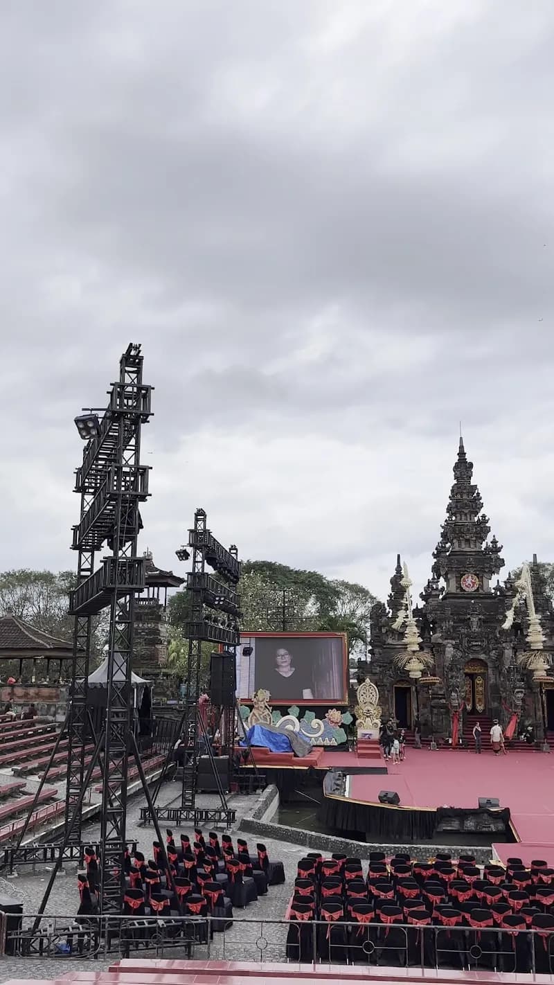 View of Werdhi Budaya Art Centre in Denpasar, Bali