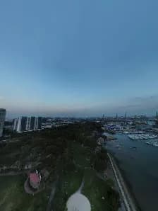 View of West Coast Park in Jurong, SG