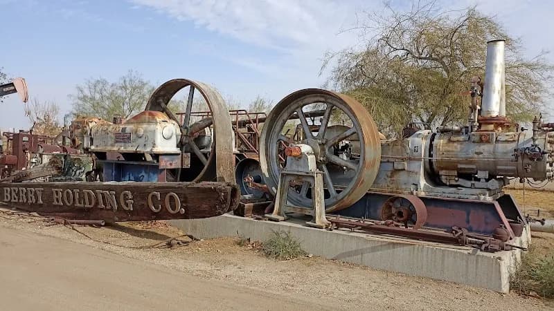 View of West Kern Oil Museum in Bakersfield, CA