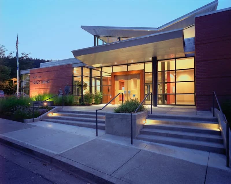West Linn Public Library library in West Linn, OR