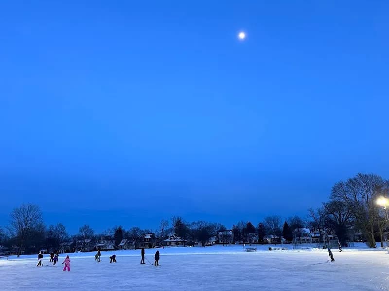 View of West Park in Lake Forest, IL
