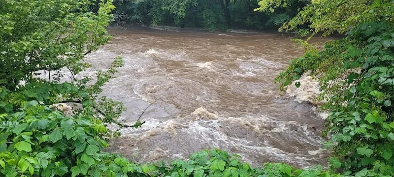 View of West Prong Little Pigeon River in Pittman Center, TN
