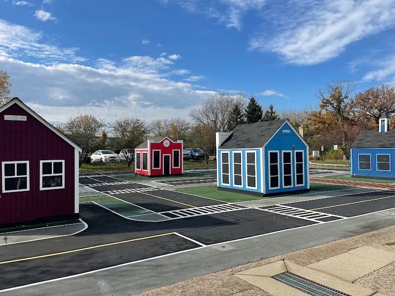 West Ridge Center playground in Highland Park, IL