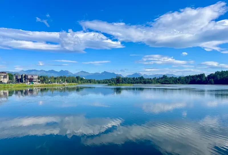 Westchester Lagoon natural feature in Anchorage, AK