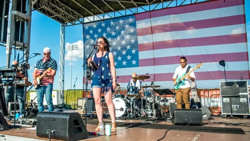 View of Westfield Rocks The 4th in Westfield, IN