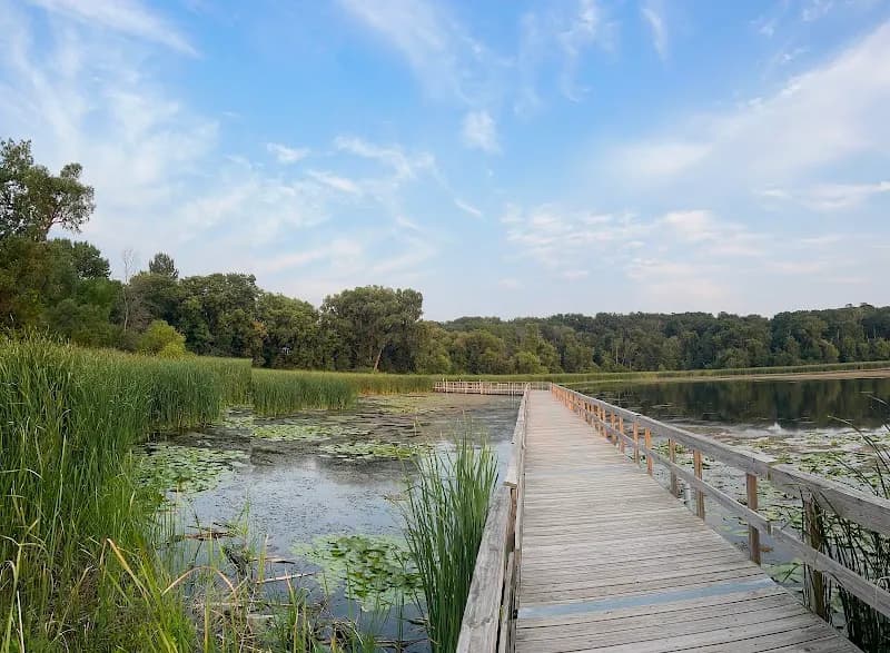 View of Westwood Hills Nature Center in St. Louis Park, MN
