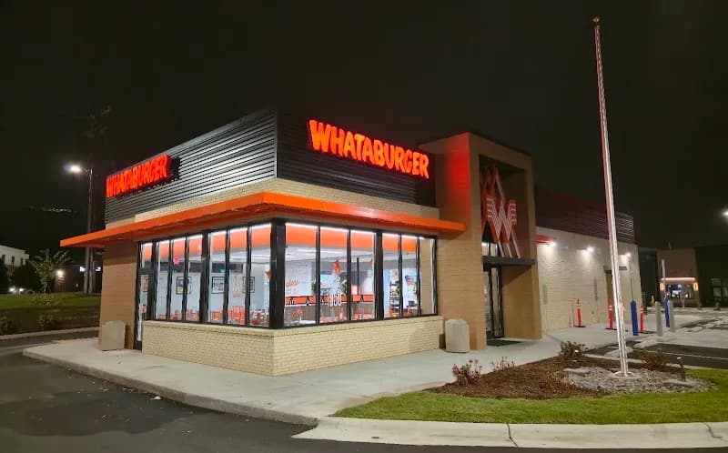 View of Whataburger in Greensboro, NC