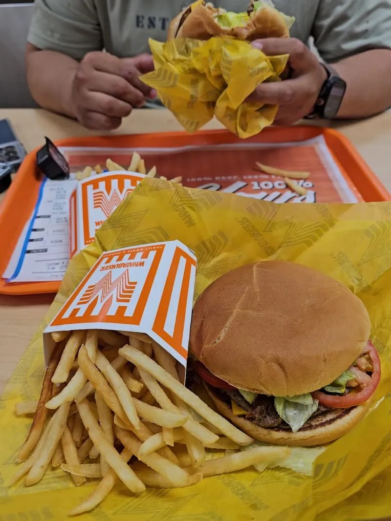 View of Whataburger in Lubbock, TX