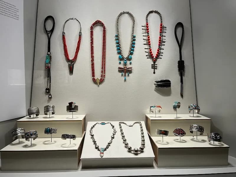 View of Wheelwright Museum of the American Indian in Santa Fe, NM