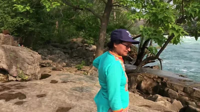 View of Whirlpool State Park in Niagara Falls, NY
