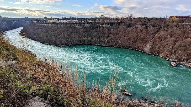 View of Whirlpool State Park in Niagara Falls, NY