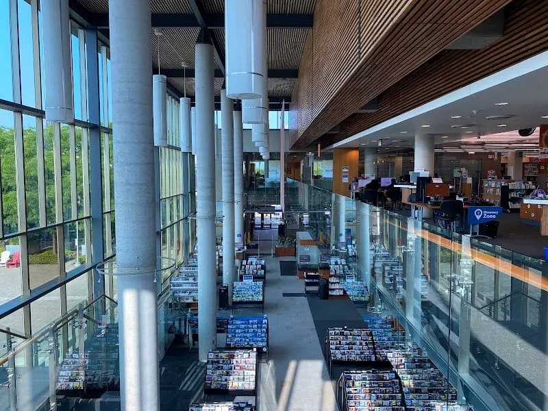 View of Whitby Public Library - Central Library in Whitby, ON