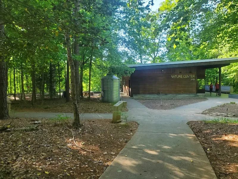 View of White Deer Park Nature Center in Raleigh, NC