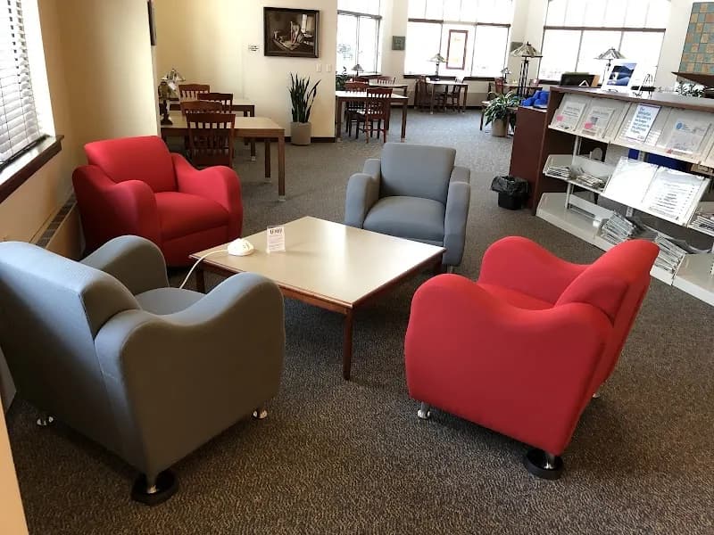 View of Whitefish Bay Public Library in Whitefish Bay, WI