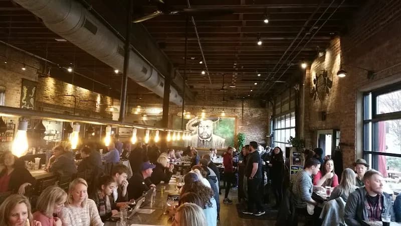 View of Wicked Weed Funkatorium in Asheville, NC