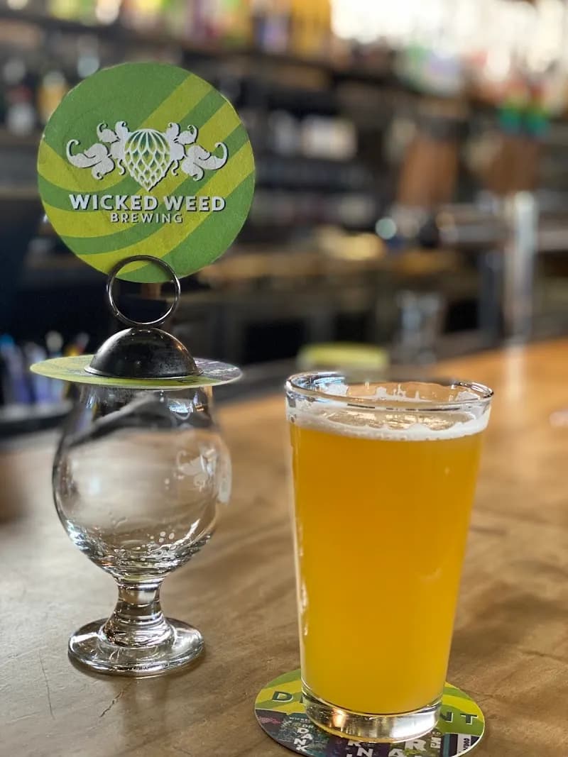 View of Wicked Weed Funkatorium in Asheville, NC