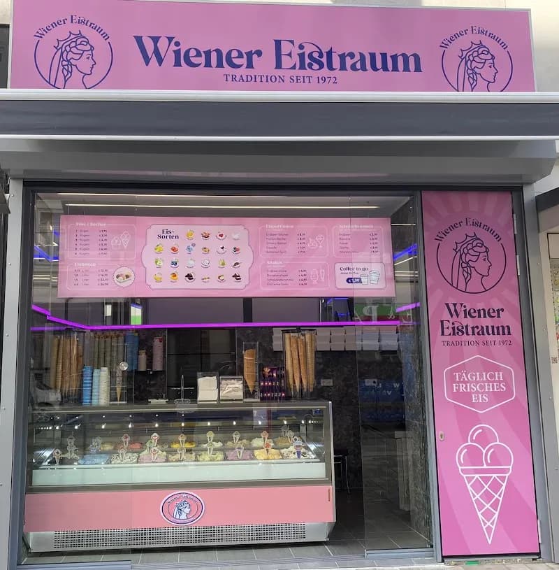 Wiener Eistraum ice cream shop in Vienna, W
