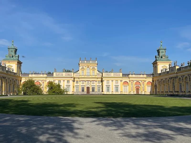 Wilanów Park park in Warsaw, MZ
