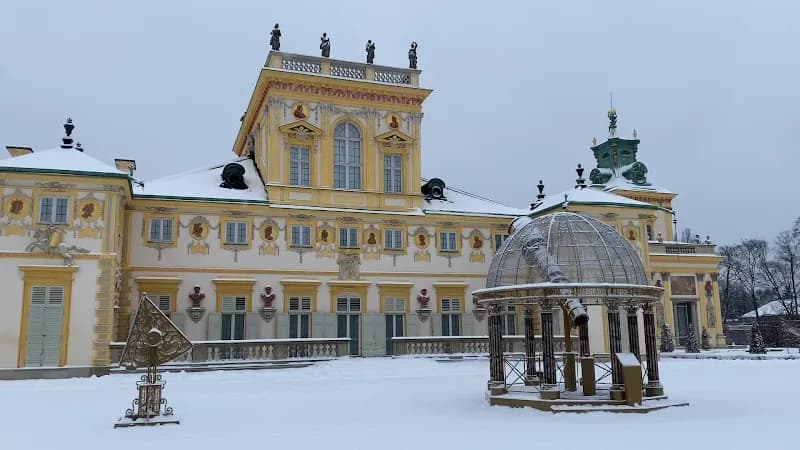 View of Wilanów Park in Warsaw, MZ