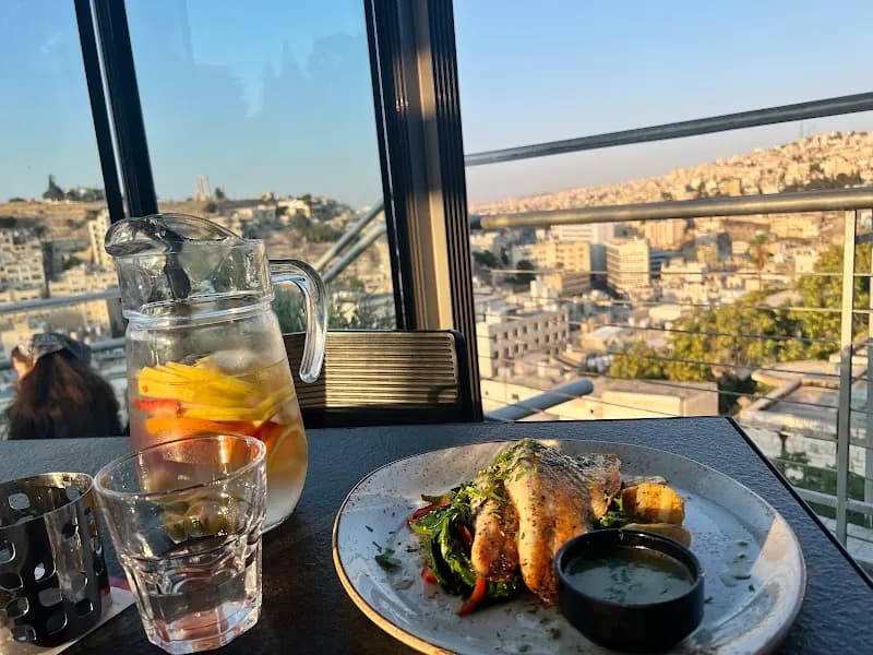 View of Wild Jordan Center in Jabal Amman, Amman
