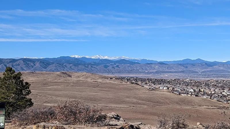 View of Wildcat Mountain in Highlands Ranch, CO
