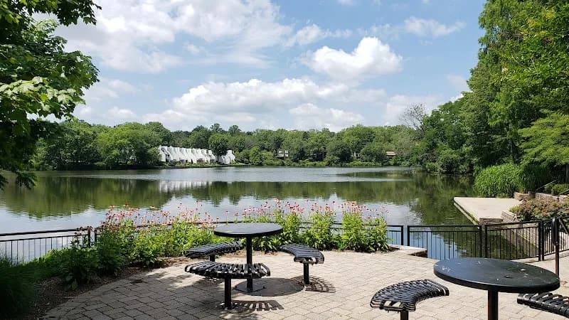 View of Wilde Lake Park in Columbia, MD