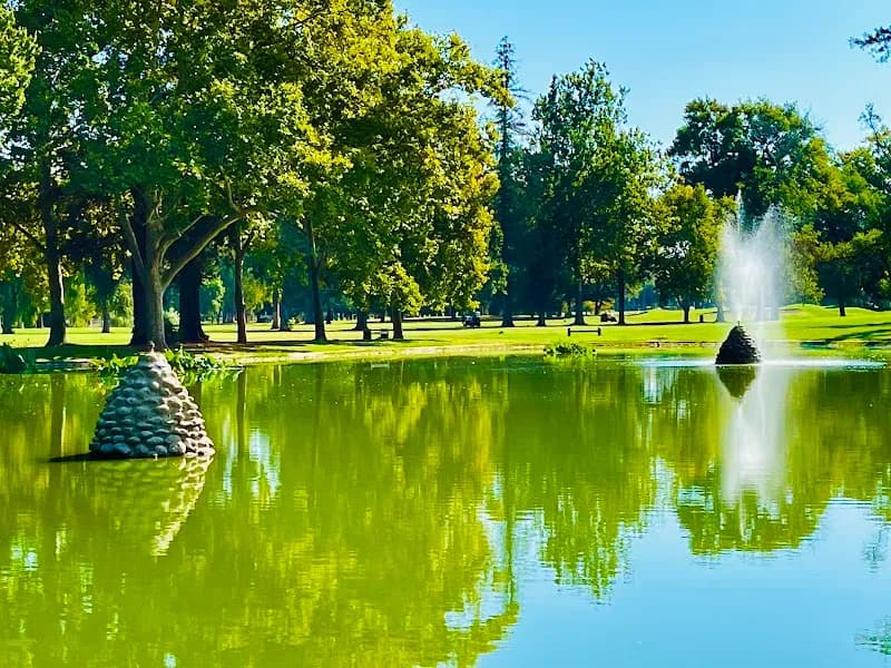 View of William Land Golf Course in Land Park, CA