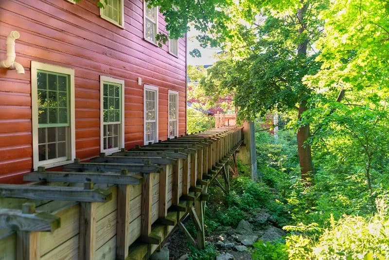 View of Williamsville Water Mill in Williamsville, NY