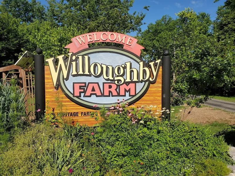 View of Willoughby Heritage Farm in Belleville, IL