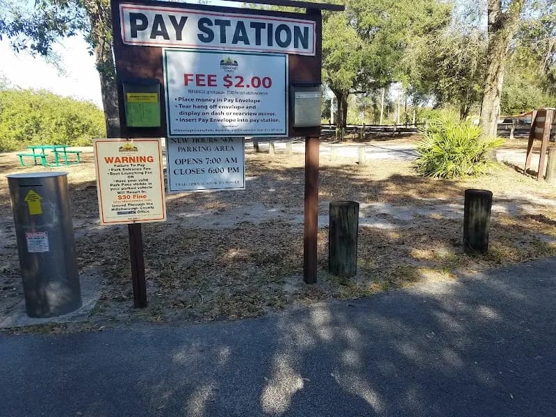 View of Wilsky Trailhead in Westchase, FL