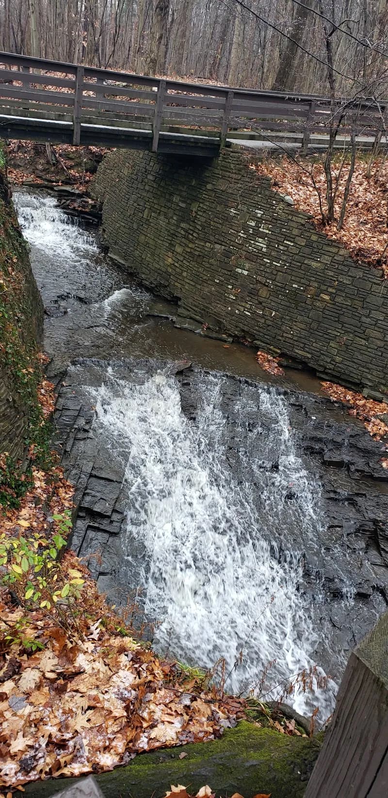 View of Wilson Mills Trailhead in Mayfield Heights, OH