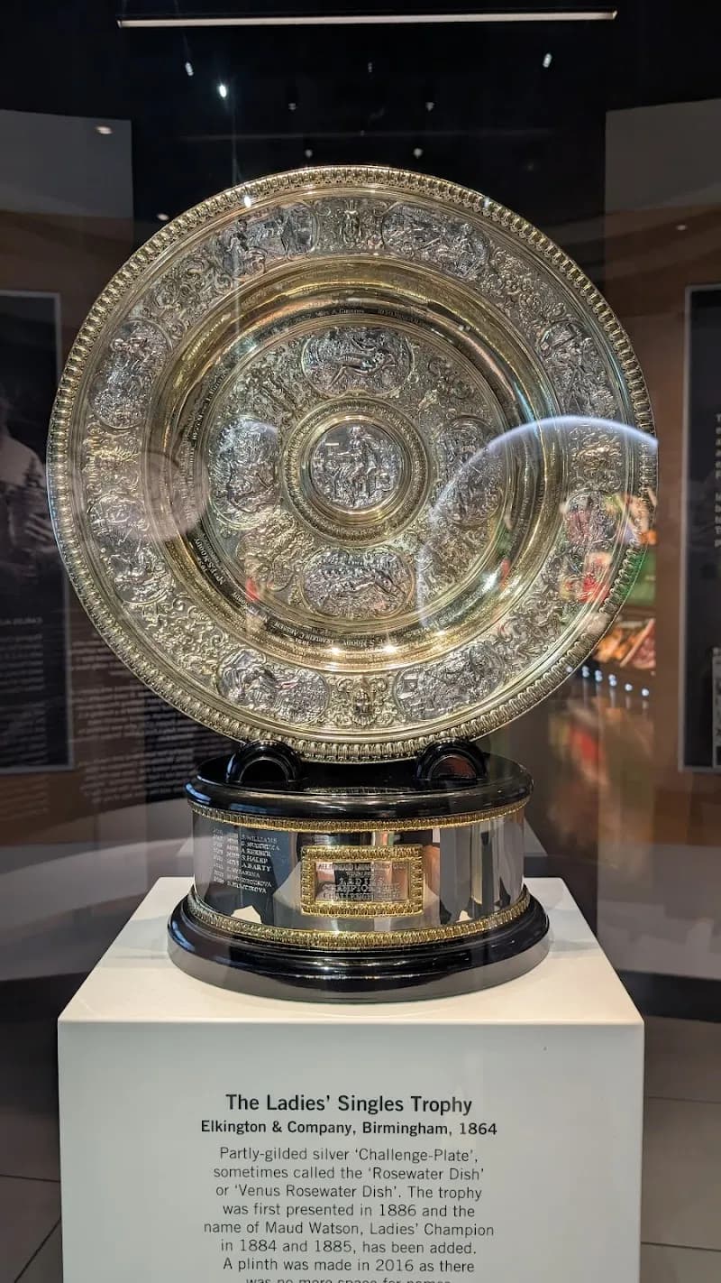 View of Wimbledon Lawn Tennis Museum in Wimbledon, London