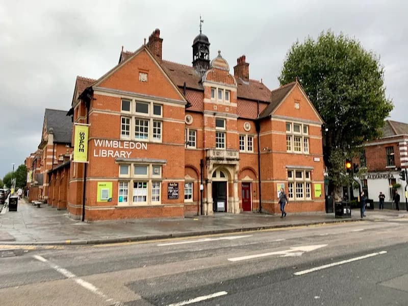 Wimbledon Library library in Merton, London