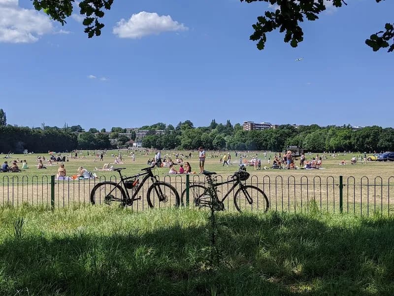 View of Wimbledon Park in Merton, London