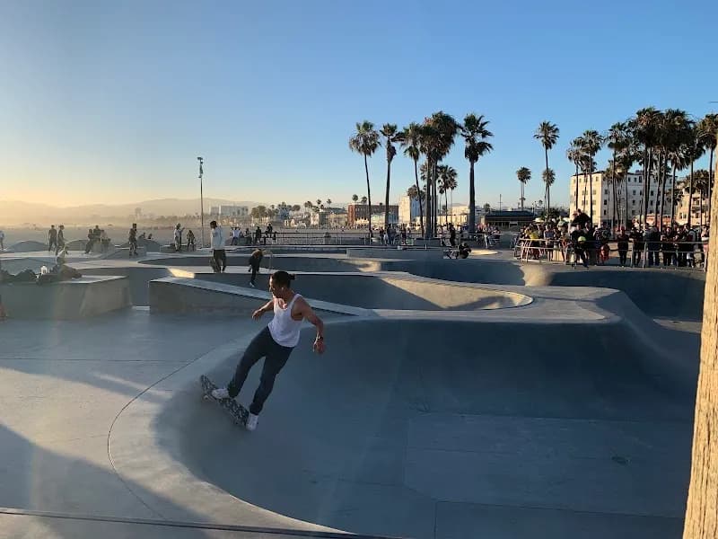 View of Windward Plaza in Venice, CA