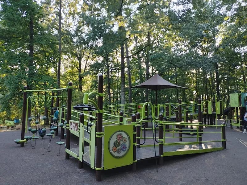 View of Windwood Hollow Park in Dunwoody, GA