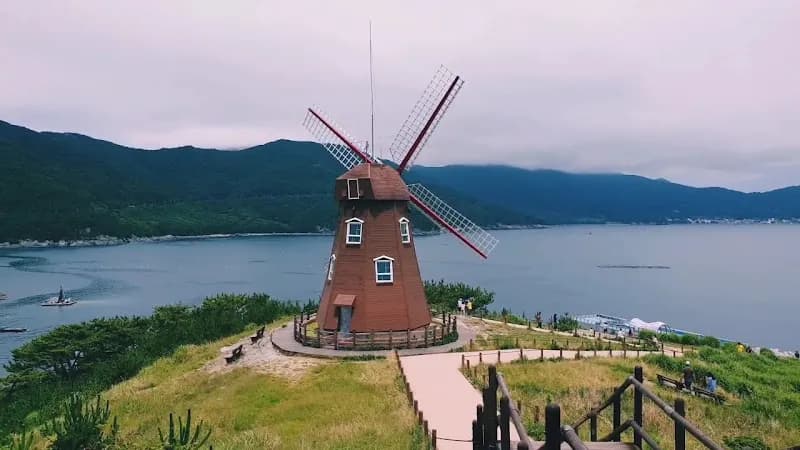View of Windy Hill in Geoje-si, Busan