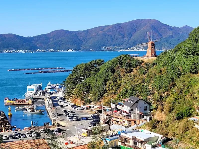 View of Windy Hill in Geoje-si, Busan