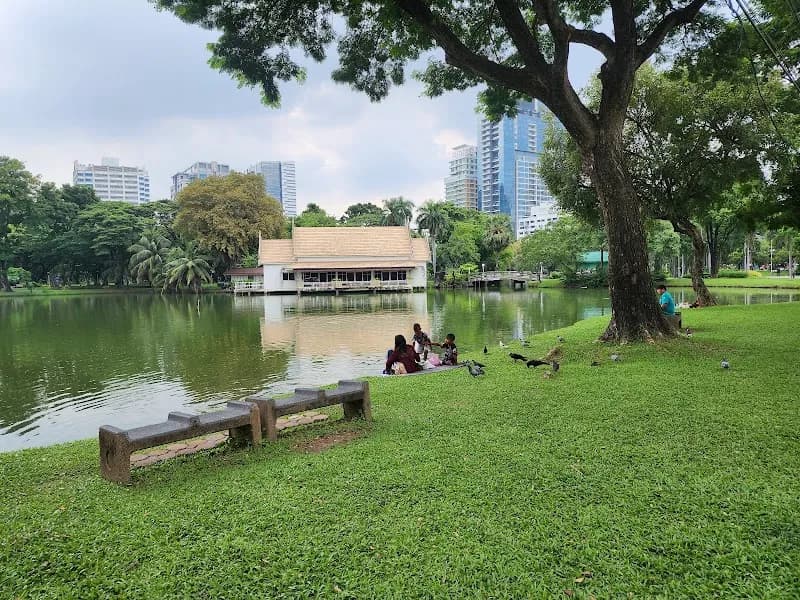 View of Wireless Road Kids Play Zone in Lumphini, BKK