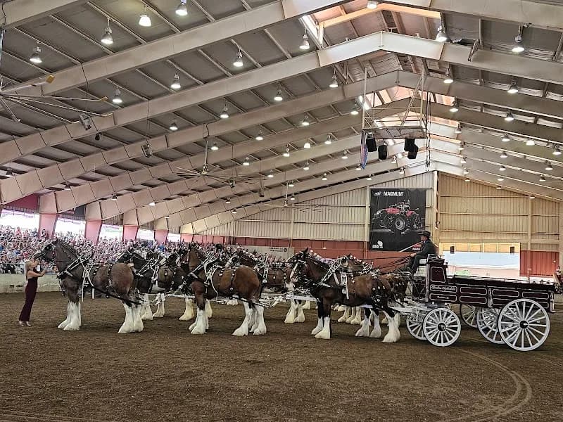 View of Wisconsin State Fair Park in West Allis, WI