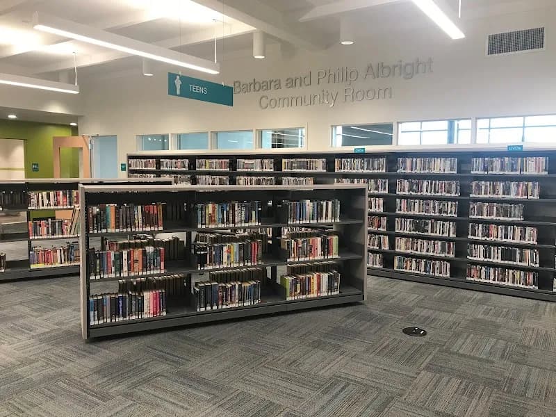 View of Wissahickon Valley Public Library Ambler Branch in Ambler, PA