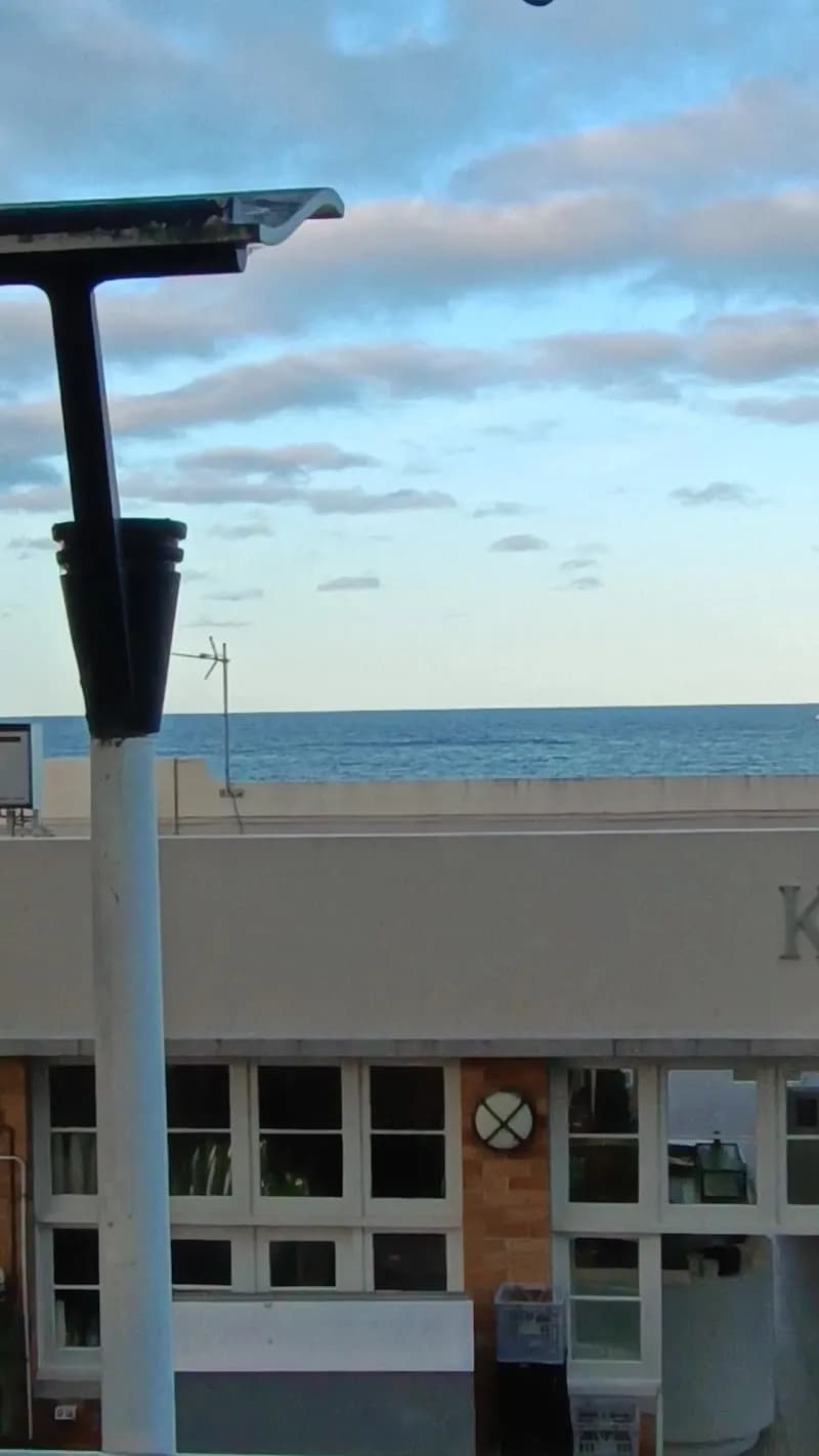 View of Wollongong Beach in Wollongong, NSW